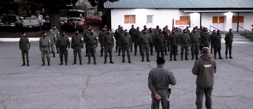 Video: llegaron casi 200 efectivos federales a Río Negro