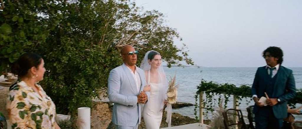Se cas&oacute; la hija de Paul Walker y Vin Diesel la llev&oacute; al altar
