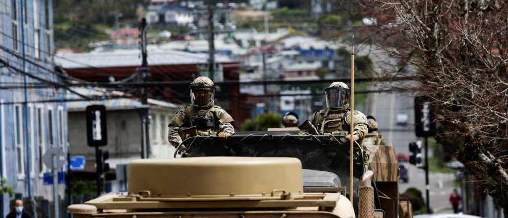 Piñera extendió la militarización por la violencia en el sur