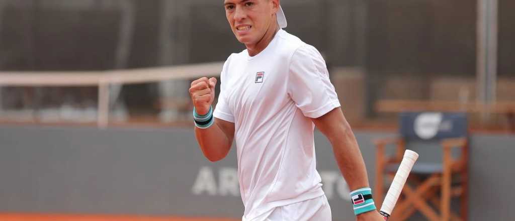 Con 20 años, el argentino Báez rompe récords en ATP