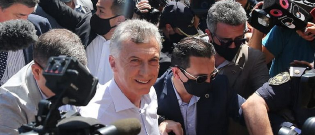 Video: Macri dijo que es un perseguido político antes de declarar