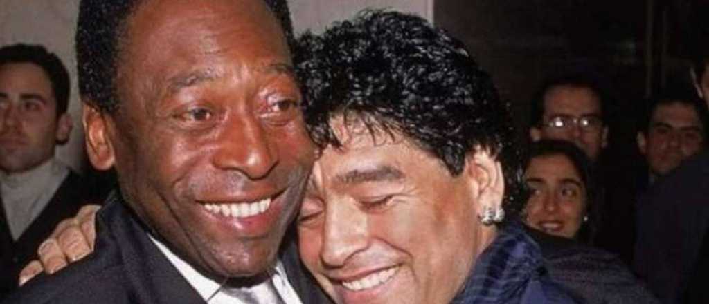 Pelé recordó a Maradona con un emotivo mensaje en las redes sociales