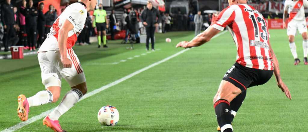 River empat&oacute; con Estudiantes y le saca 7 puntos a Talleres