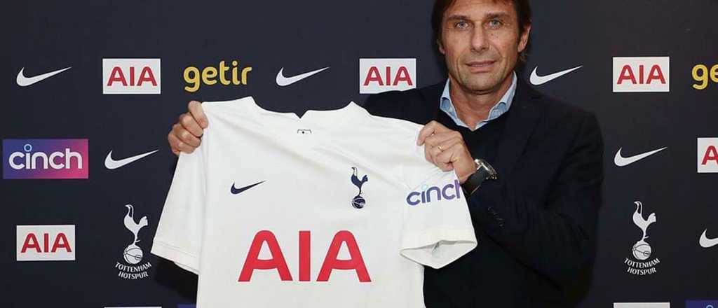 Tottenham confirmó a Antonio Conte como nuevo DT