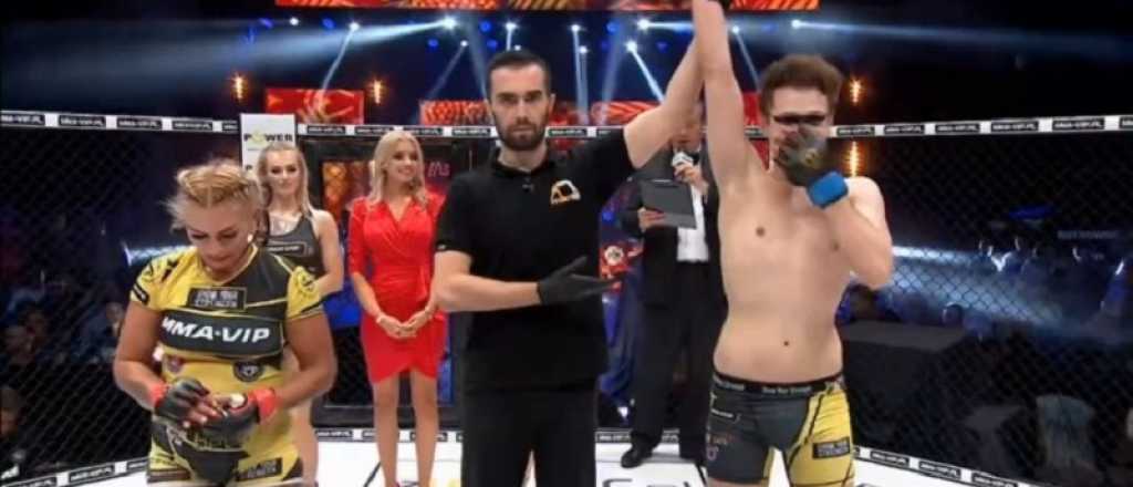 V&iacute;deo: pol&eacute;mica por un combate de MMA entre un hombre y una mujer