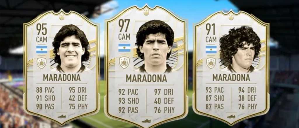 La Justicia prohibió el uso de la imagen de Maradona en el FIFA 21