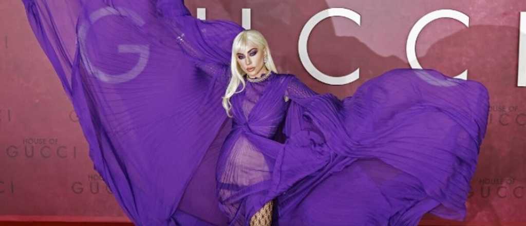 Lady Gaga captó la atención en la premiere de "House of Gucci"