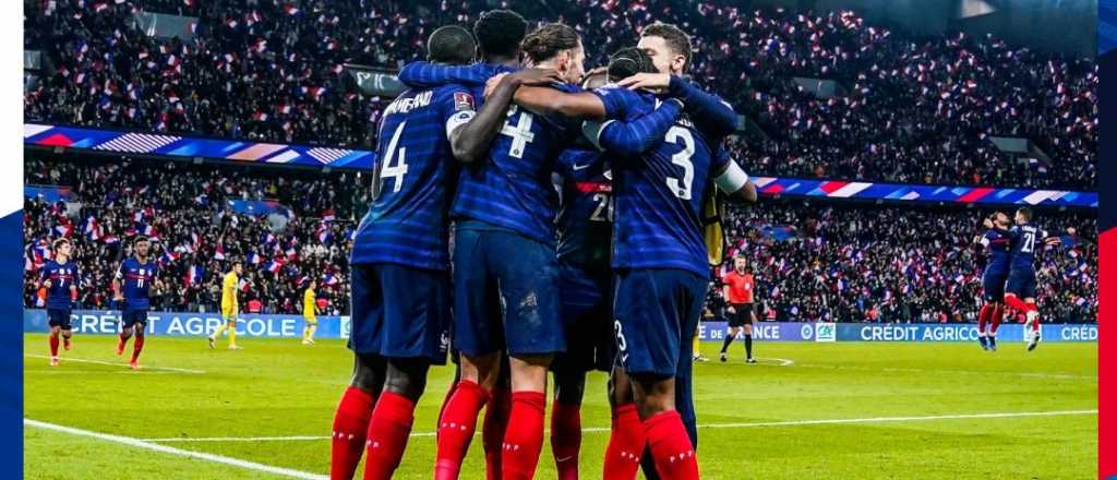 Clasific&oacute; Francia y ya son 6 las selecciones que van al Mundial