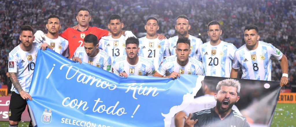 El mensaje de apoyo de la Selecci&oacute;n al Kun Ag&uuml;ero