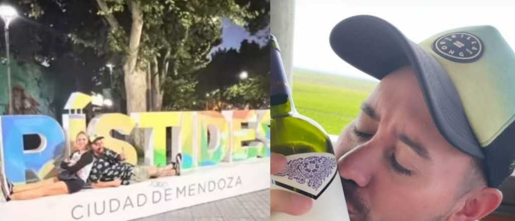 Dos youtubers españoles disfrutan de Mendoza y los vinos 