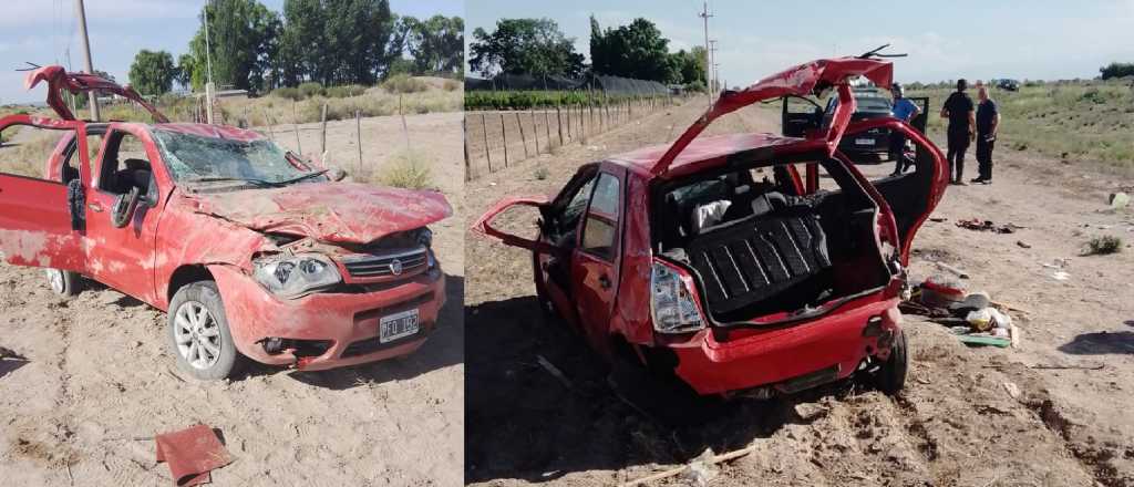 Una mujer muri&oacute; al volcar con su auto en ruta 40 a la altura de Ugarteche