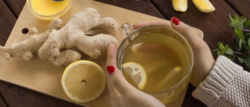 Por qué es bueno tomar té de jengibre, limón y miel por la noche