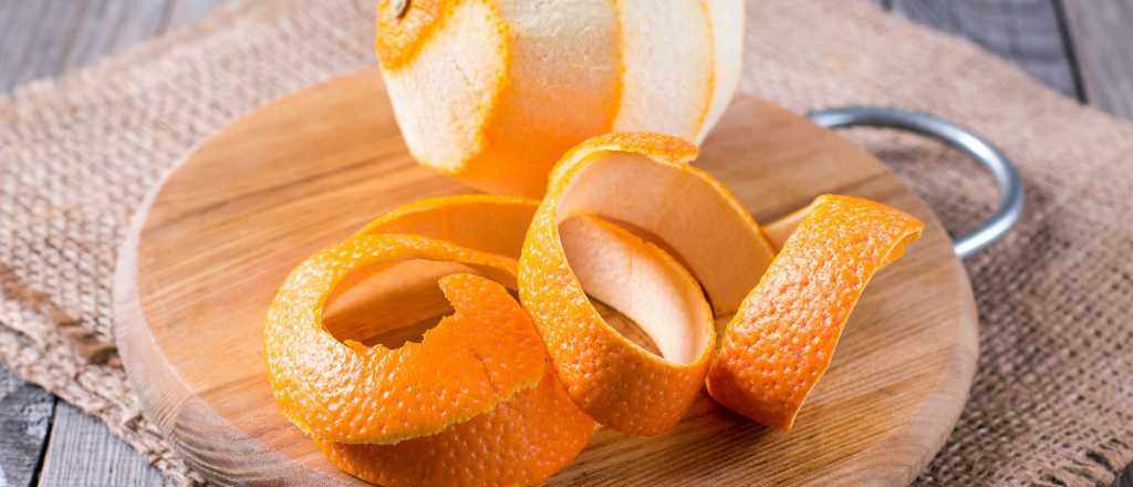 Cinco virtudes de la cáscara de naranja que no conocías
