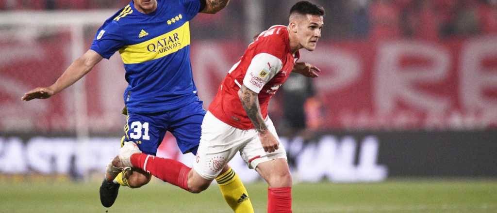 Terrible pelea de Pav&oacute;n y Zambrano en el banco de suplentes de Boca