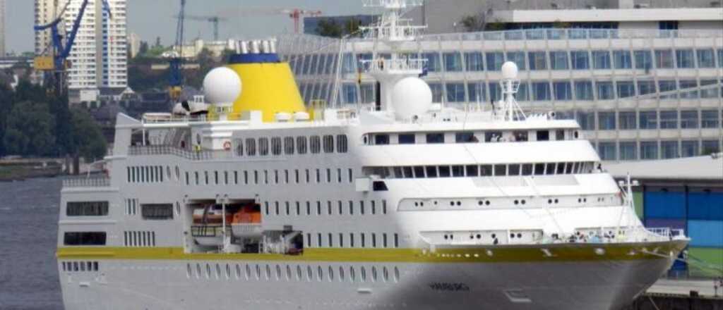 Puerto Madryn no autorizó el amarre del crucero Hamburg