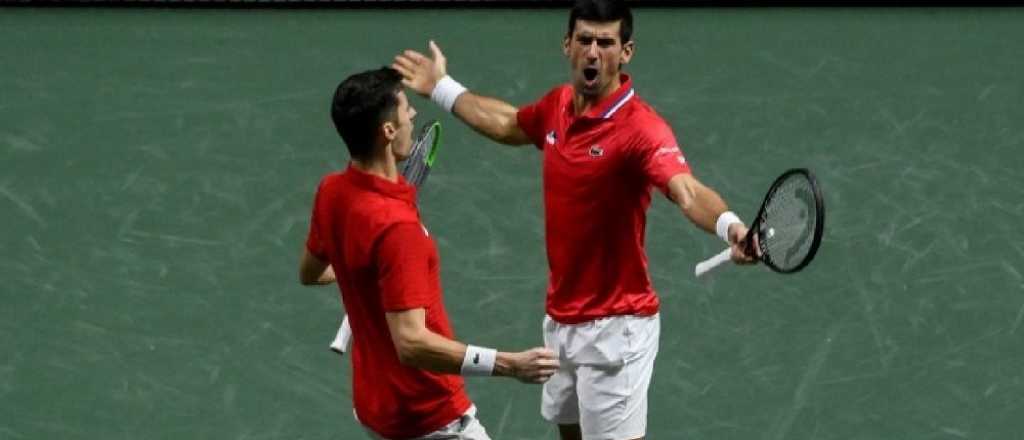 Djokovic lidera a Serbia para instalarse en semis de la Copa Davis