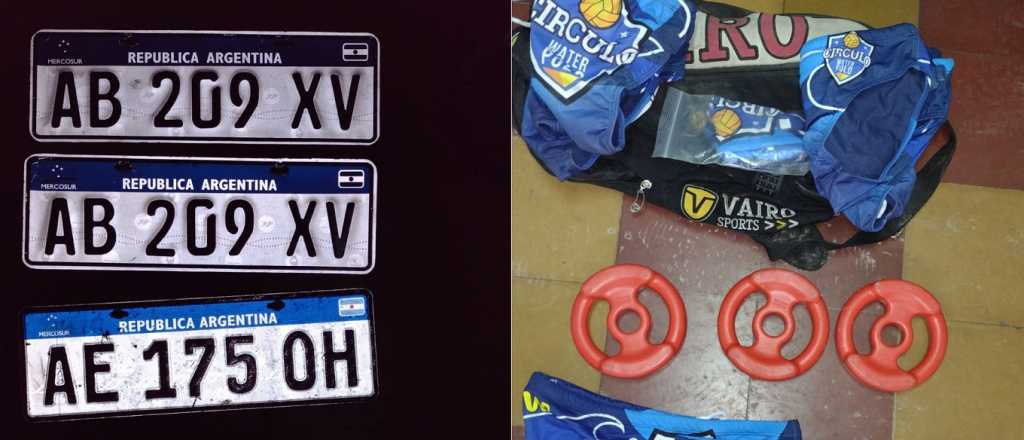 Lo denunciaron por amenazas y cay&oacute; con sungas, patentes y drogas