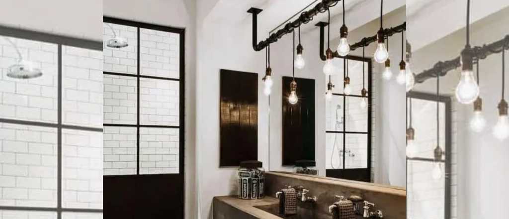 Hac&eacute; tu ba&ntilde;o m&aacute;s moderno con el estilo industrial