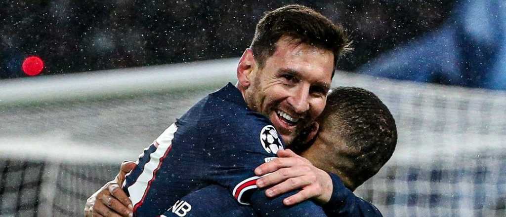 Videos: el PSG goleó en Champions con dos goles de Messi 