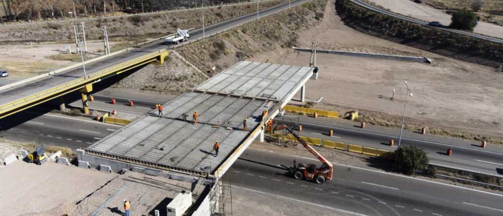 Avanza la Variante Palmira: ya colocaron 14 de los 20 nuevos puentes