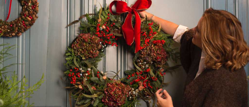 Las 5 decoraciones navideñas para el recibidor que no conocías