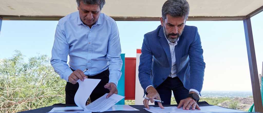 Las Heras y Ciudad firmaron un convenio para revalorizar El Challao