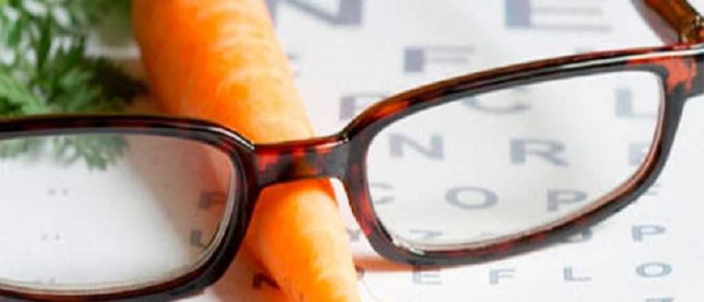 Comer diariamente zanahorias  protege la visión