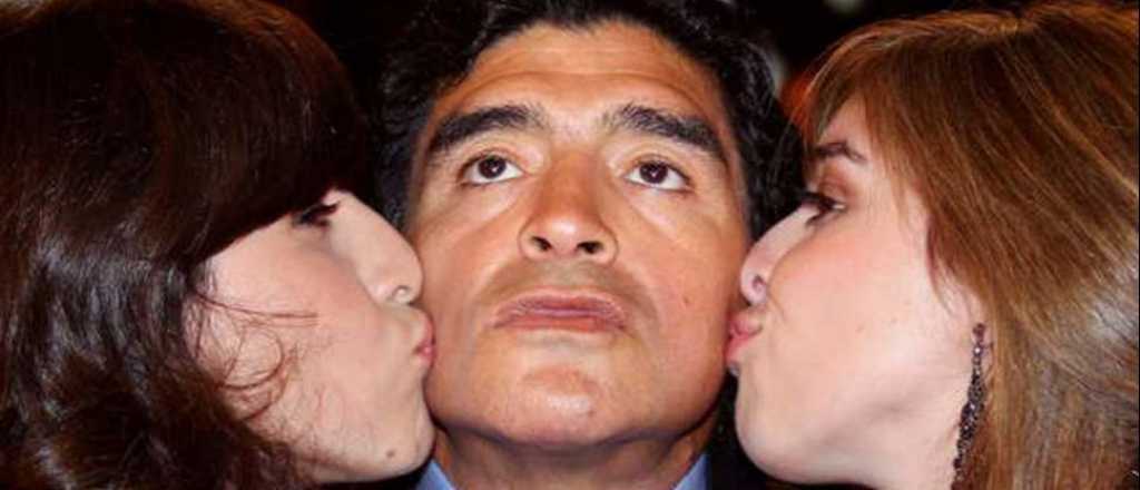 La foto de la reconciliación: Dalma y Diego Maradona, juntos