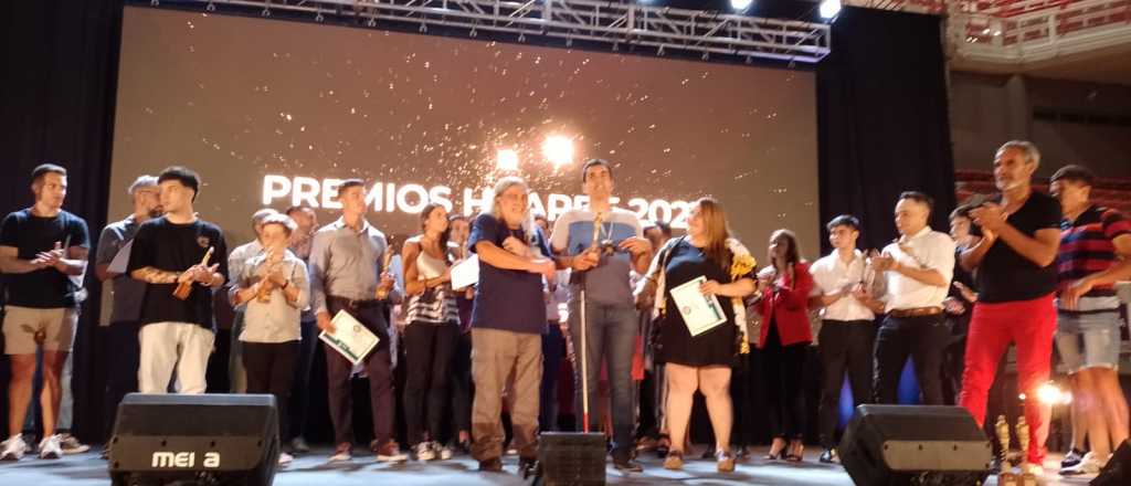 Premios Huarpe: Federico Accardi ganó la Cruz al Mérito