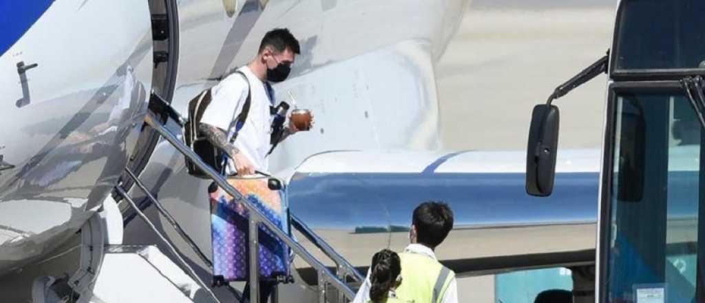 Cuánto cuesta la valija con la que Messi llegó a la Argentina