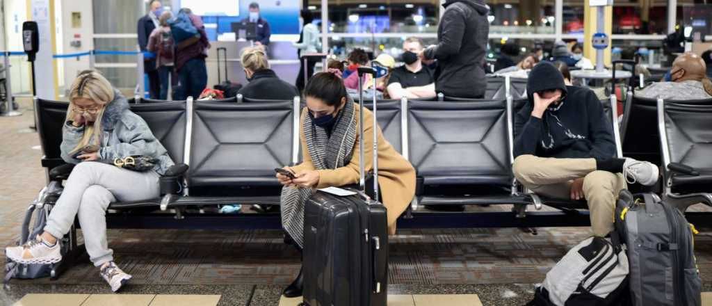 Cerca de 7 mil vuelos en el mundo fueron cancelados por la cepa &Oacute;micron
