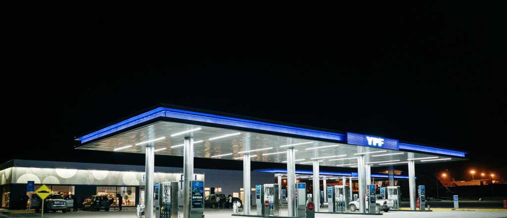 Ya funciona a pleno en Uspallata la YPF m&aacute;s grande y lujosa del pa&iacute;s