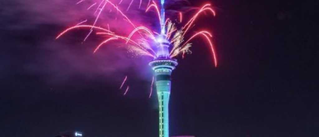 Año Nuevo: así fue la llegada del 2022 en Nueva Zelanda