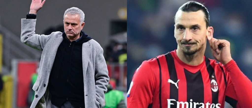 El gesto de Mourinho con Ibrahimovic que no pas&oacute; desapercibido