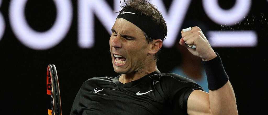 Rafa Nadal volvió a jugar un partido oficial de singles tras 5 meses