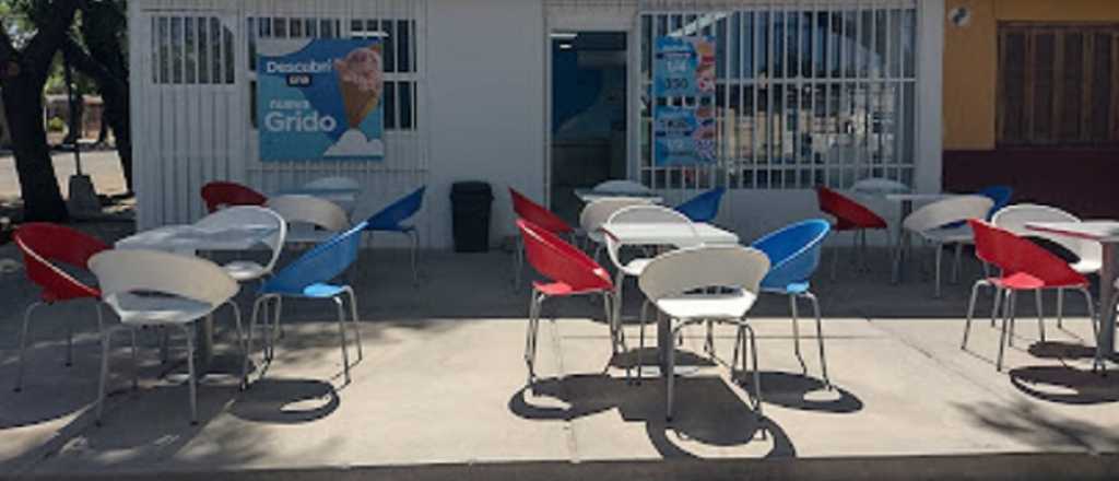 Asaltaron una heladería Grido en Las Heras