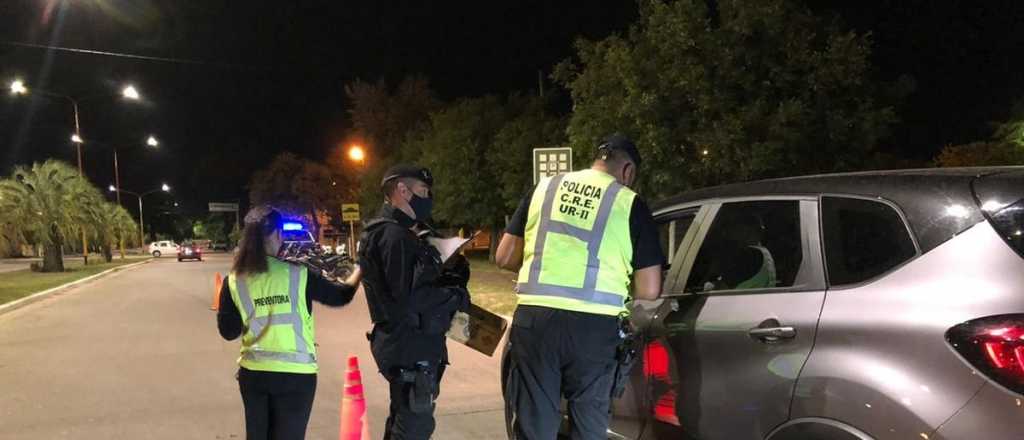 Una joven ebria de 23 años chocó contra el guardarrail en el Acceso Sur