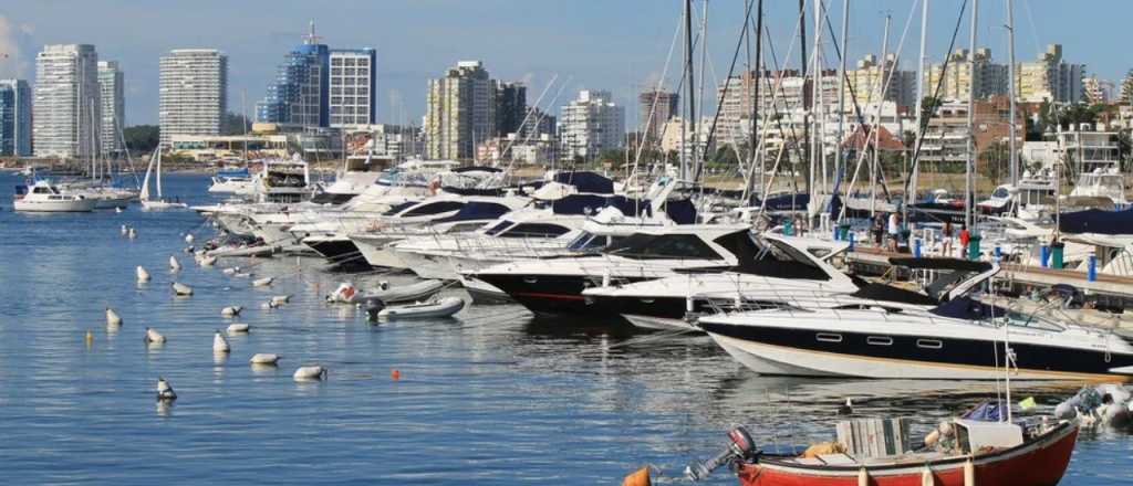 Unos 200 barcos argentinos est&aacute;n varados en el Puerto de Punta del Este