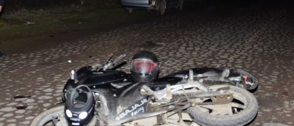 Un motociclista de 22 años murió en un choque en San Rafael