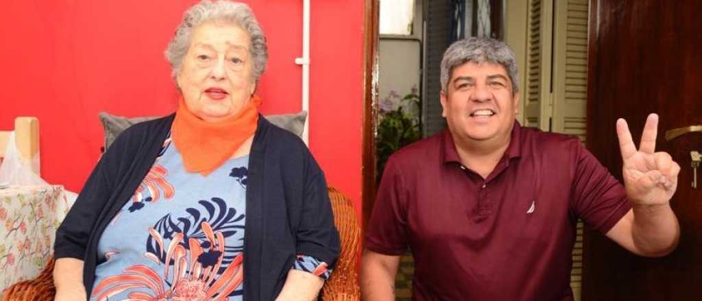 Pablo Moyano visit&oacute; a Hebe para impulsar la marcha contra la Corte