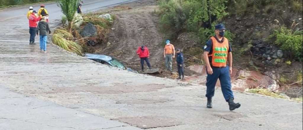 Encontraron el cad&aacute;ver del hombre desaparecido por el alud en Potrerillos
