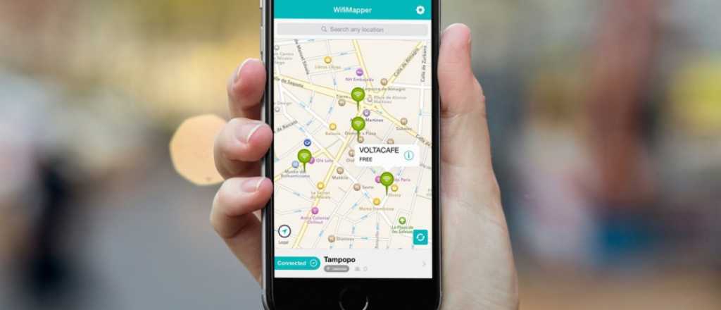 Con esta aplicación podés encontrar WiFi gratis en todo el mundo