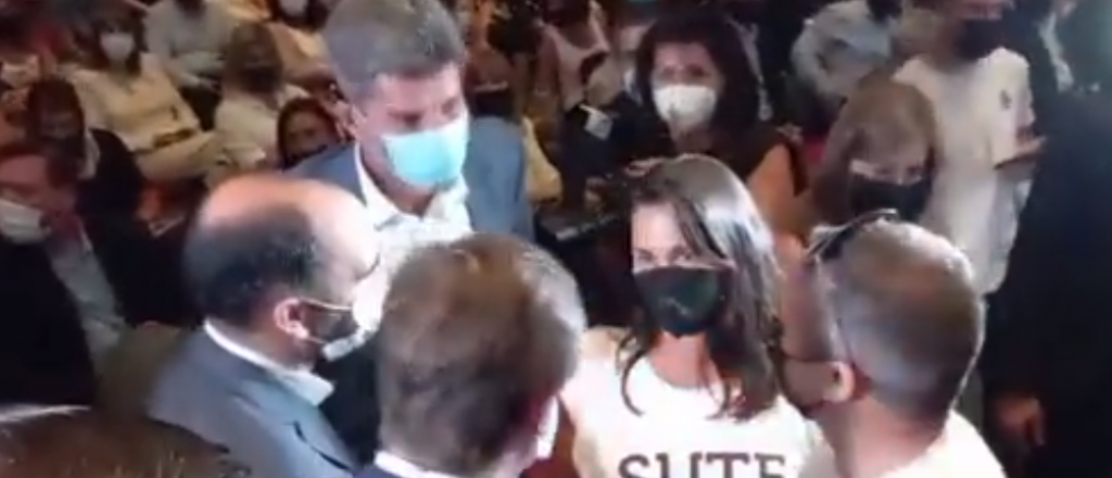 El SUTE abordó a Suarez en un acto y le pidieron una audiencia