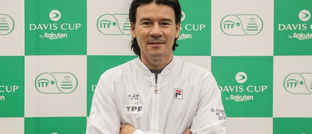 Coria definió el equipo para el duelo ante República Checa por Copa Davis