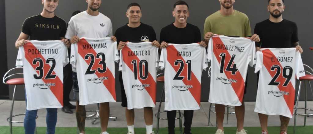 River present&oacute; a sus flamantes refuerzos
