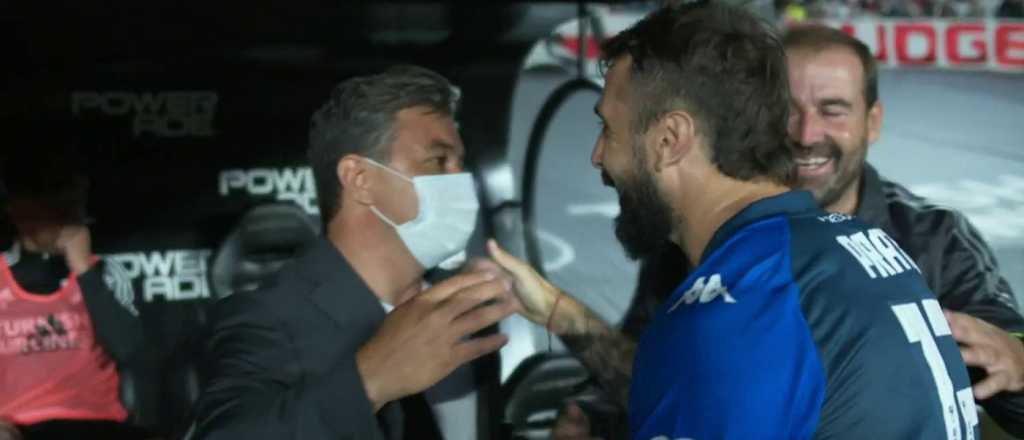 Momento cumbre: as&iacute; fue el reencuentro entre Gallardo y Pratto