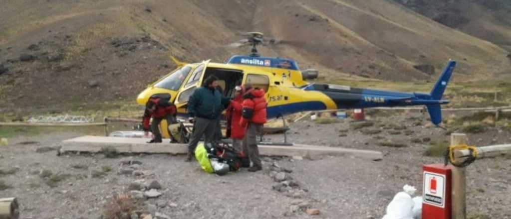 Un andinista inglés sufrió la amputación de una pierna en el Aconcagua