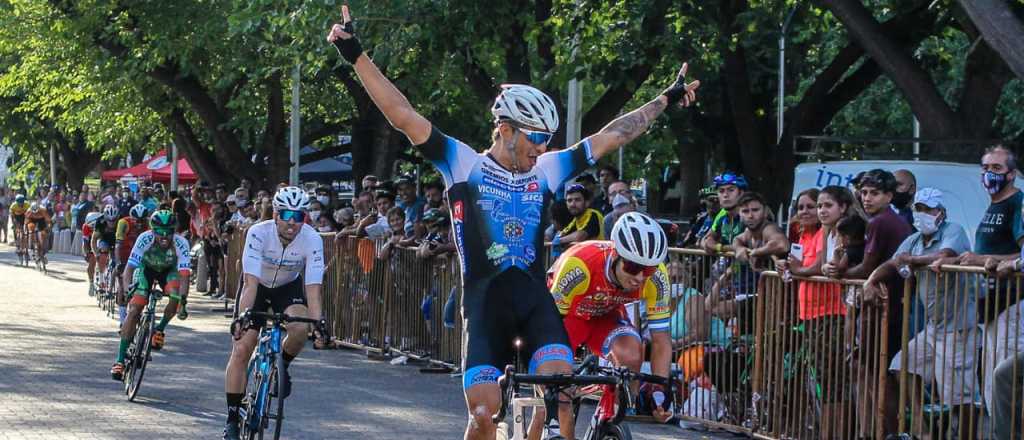 Mauricio Páez lideró el prólogo de la Vuelta de Mendoza