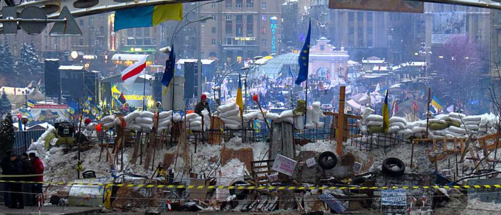 93 días de protestas y 100 muertos: la defensa de Ucrania al capitalismo