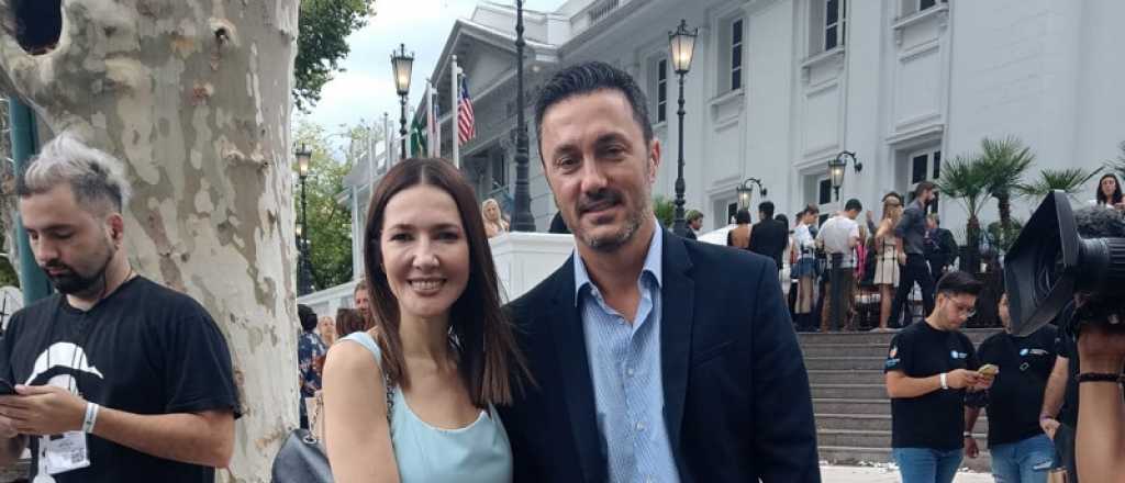 Luis Petri y Cristina P&eacute;rez, felices en el Carrusel